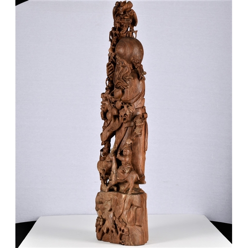 26 - Carved Sandalwood Figure