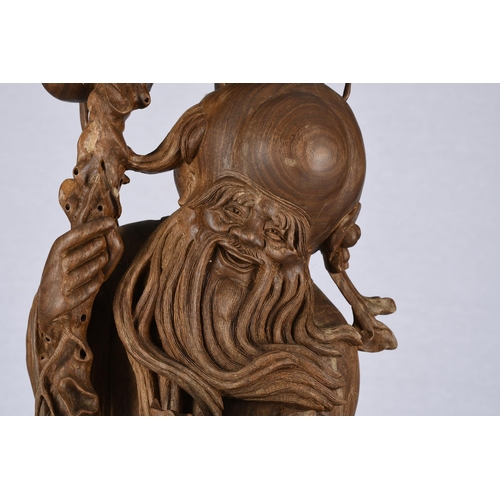 26 - Carved Sandalwood Figure