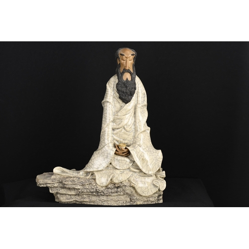 34 - Original Shiwan Porcelain Sculpture