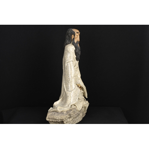 34 - Original Shiwan Porcelain Sculpture