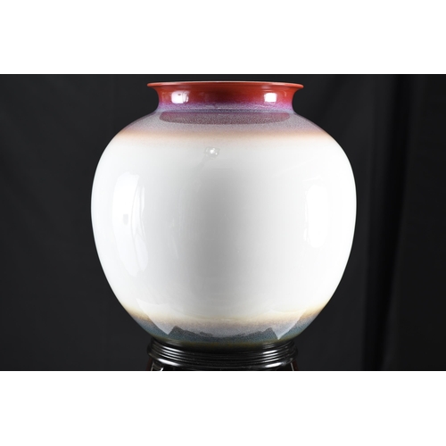 72 - Stunning Oriental Large Hand Made Art Vase