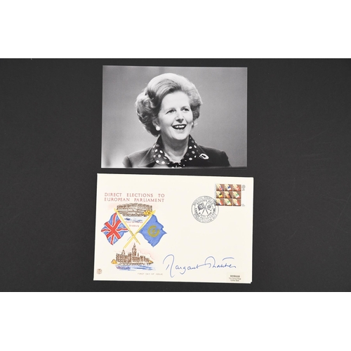 102 - Margaret Thatcher (1925 - 2013) Original Signature on first day cover.