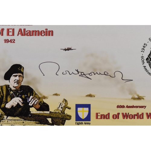 2 - Montgomery of Alamein. (1887 - 1976) Original Signature