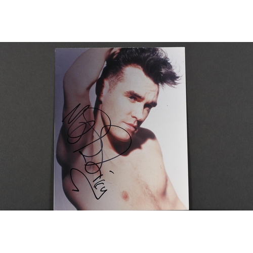 219 - MORRISSEY Signed Photograph