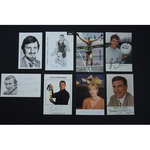 226 - TV Sport Presenters Original Signatures