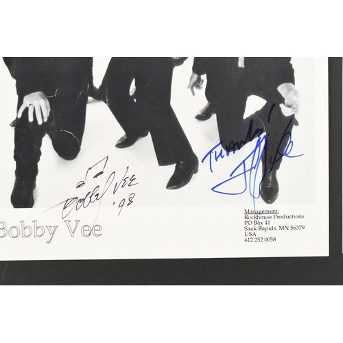 234 - BOBBY VEE & BRIAN HYLAND Original signatures