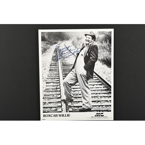 237 - BOXCAR WILLIE (1931-1999) Original signature