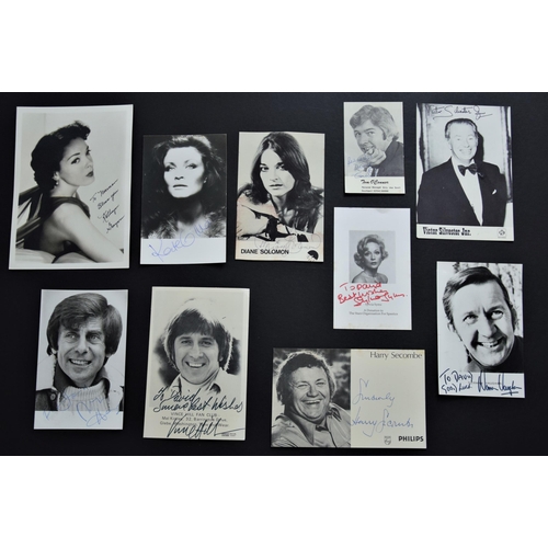 245 - TV Entertainers Original Signatures