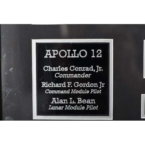 3 - Stunning Apollo Astronauts Presentation with 18 Original Signatures