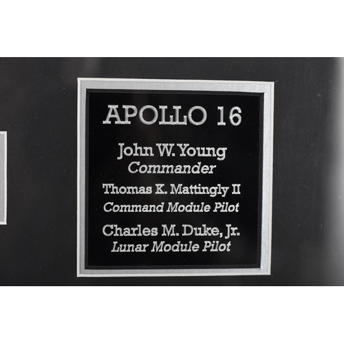 3 - Stunning Apollo Astronauts Presentation with 18 Original Signatures