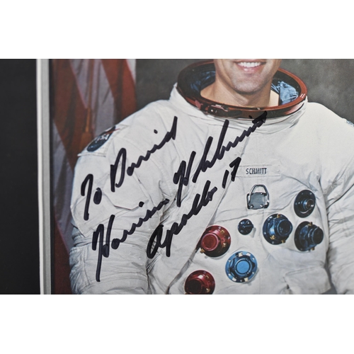 3 - Stunning Apollo Astronauts Presentation with 18 Original Signatures