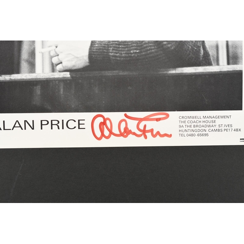 41 - ALAN PRICE & GEORGIE FAME Original signatures