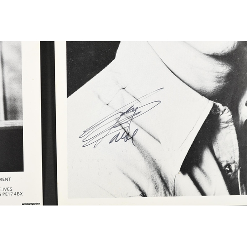 41 - ALAN PRICE & GEORGIE FAME Original signatures