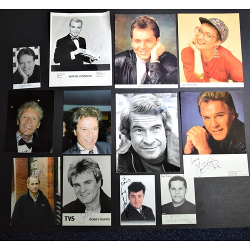 62 - TV Entertainers Original signatures