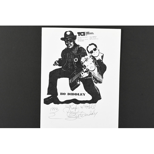 69 - BO DIDDLEY Original signature