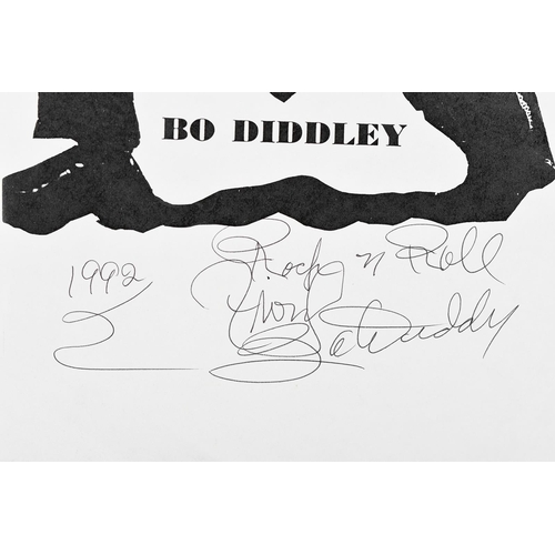 69 - BO DIDDLEY Original signature