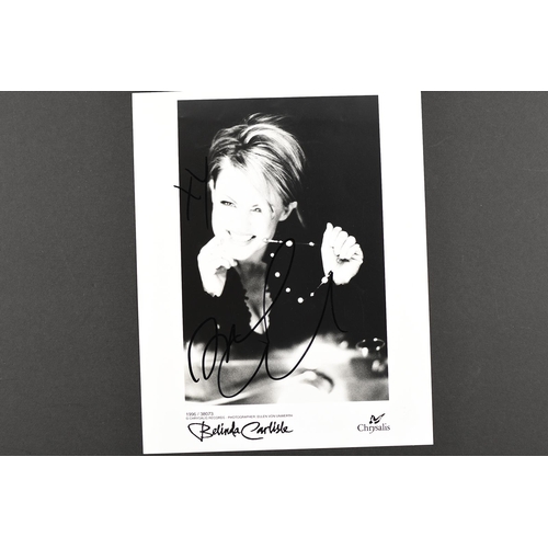 86 - BELINDA CARLISLE Original signature