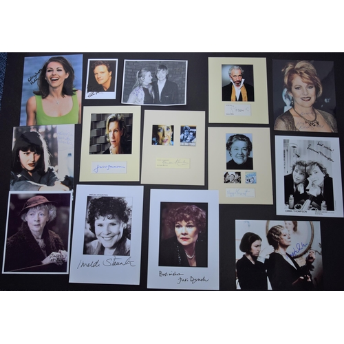 91 - Film & T.V Actors & Actresses Original Signatures