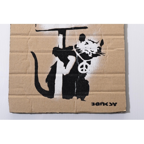 11 - Banksy Aerosol and Stencil Artwork.