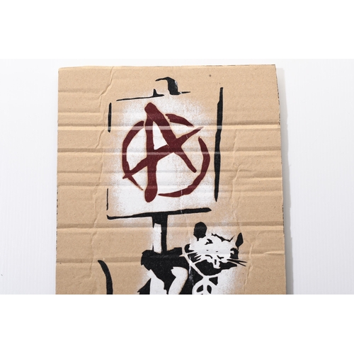 11 - Banksy Aerosol and Stencil Artwork.