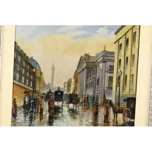 118 - Original Oil on Canvas Grey Street Newcastle