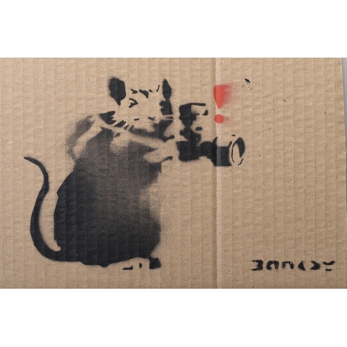 12 - Banksy Aerosol and Stencil Artwork.