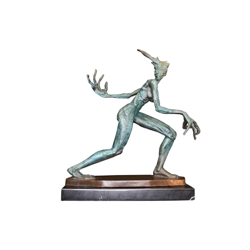 134 - Bronze Modern Art Sculpture