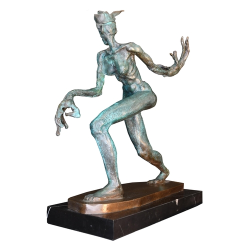 134 - Bronze Modern Art Sculpture