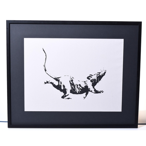 14 - Banksy Framed Lithograph