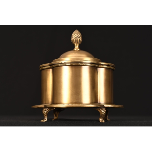 76 - Brass Trinket Box