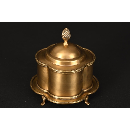 76 - Brass Trinket Box