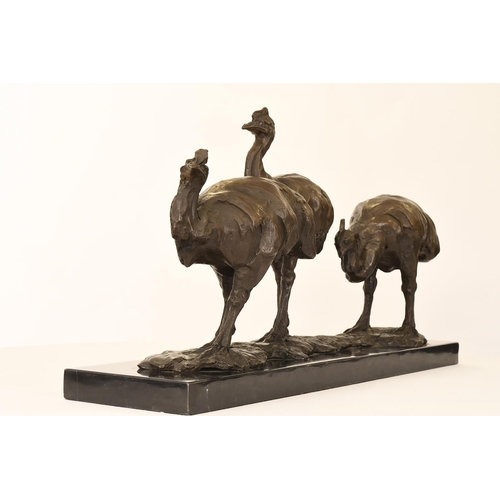 79 - Bronze Emu Sculpture