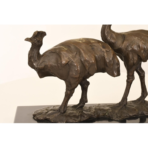 79 - Bronze Emu Sculpture