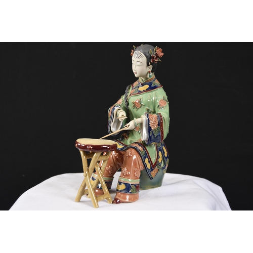 86 - Shiwan Porcelain Art Lady