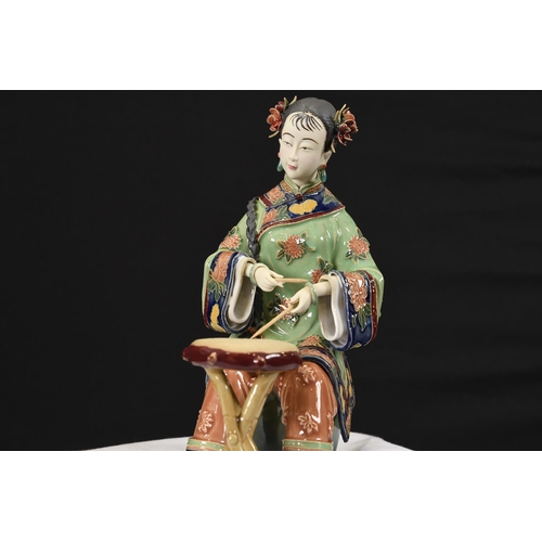 86 - Shiwan Porcelain Art Lady