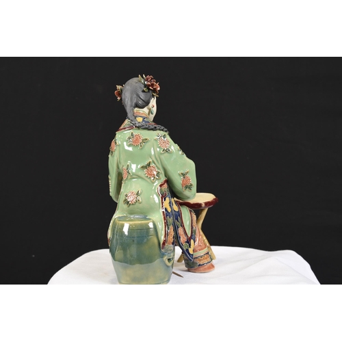 86 - Shiwan Porcelain Art Lady