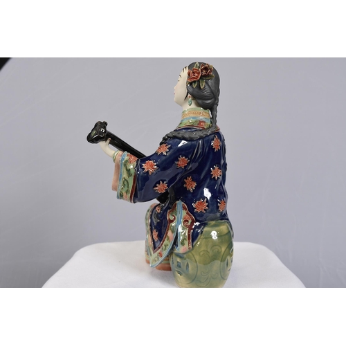 9 - Shiwan Porcelain Art Lady