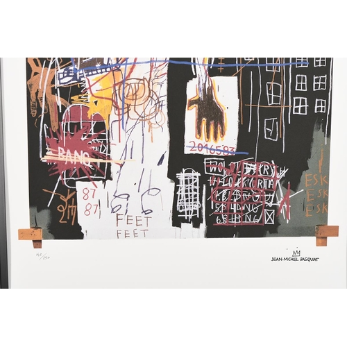 9 - Limited Edition Jean-Michel Basquiat Lithograph