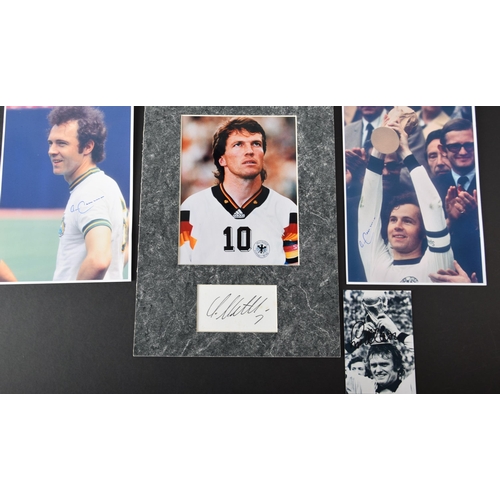 106 - German Football Legends original signatures