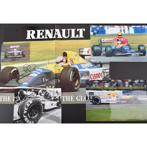 107 - Nigel Mansell original signature