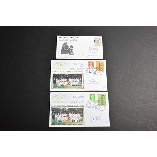 108 - 3 signed Australian postal covers.