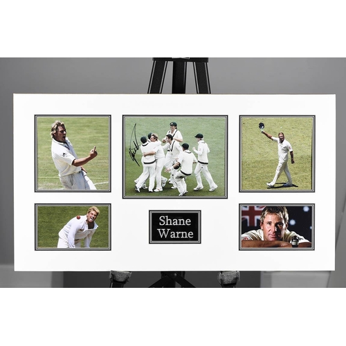 109 - SHANE WARNE original signature.