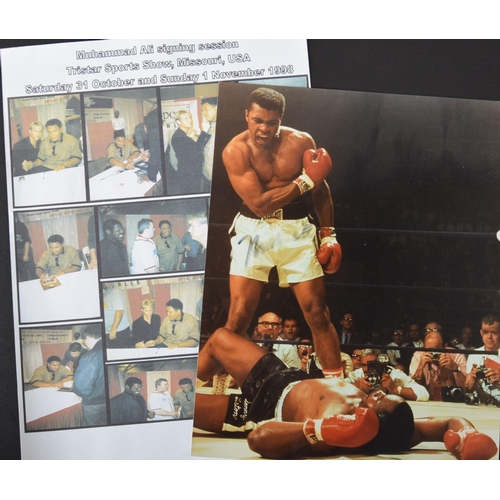 136 - Muhammad Ali original signature