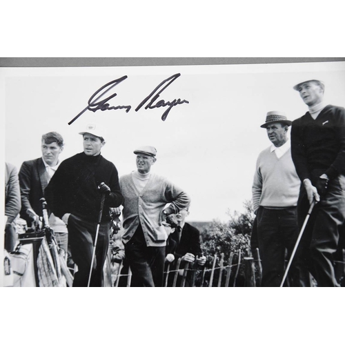 158 - JACK NICKLAUS, GARY PLAYER & ARNOLD PALMER  Original signatures.