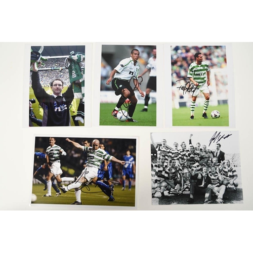 160 - GLASGOW CELTIC Original signatures