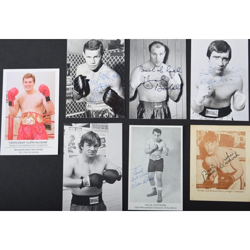 166 - Boxing Legends original signatures