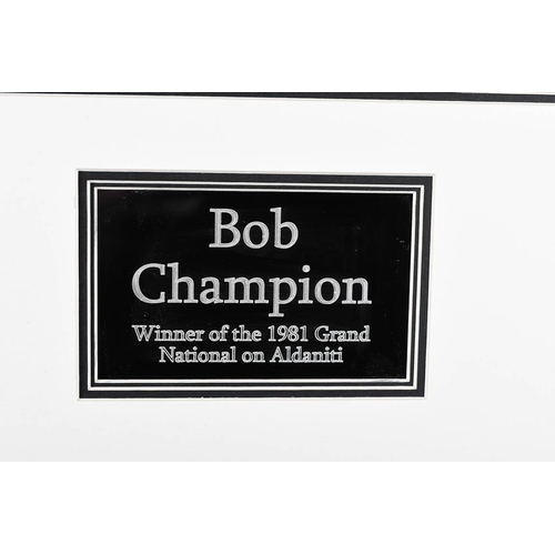 176 - BOB CHAMPION SIGNATURE PRESENTATION