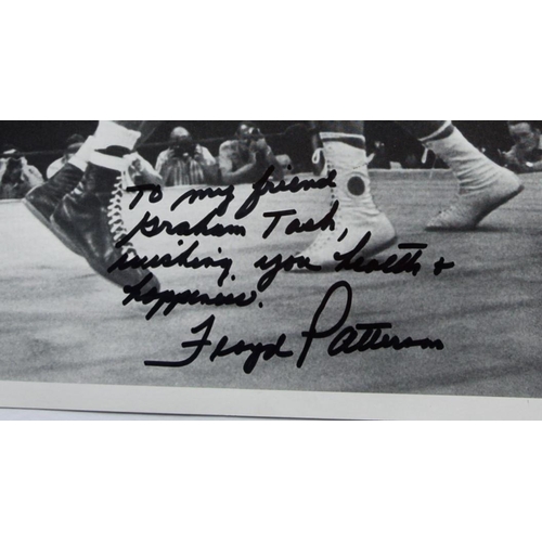 27 - Floyd Patterson original signature on photo