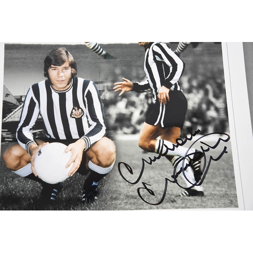 55 - NEWCASTLE LADS Original signature on photo.