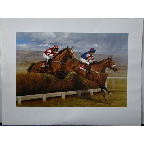 61 - Cheltenham - Limited Edition print. Signed by Graham Isom.